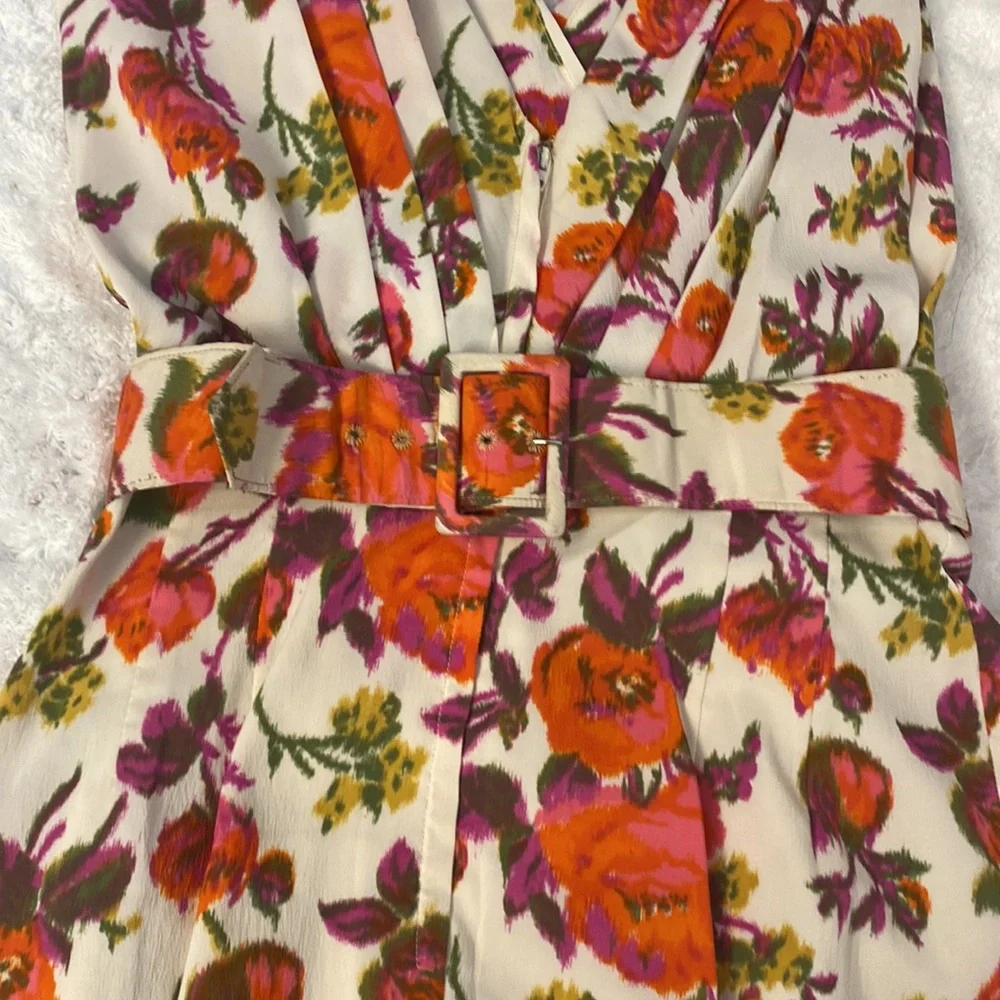 Vintage! floral wiggle dress - Picture 9 of 14